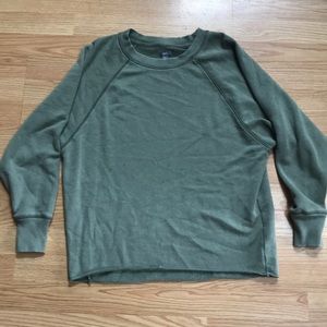 Green sweatshirt